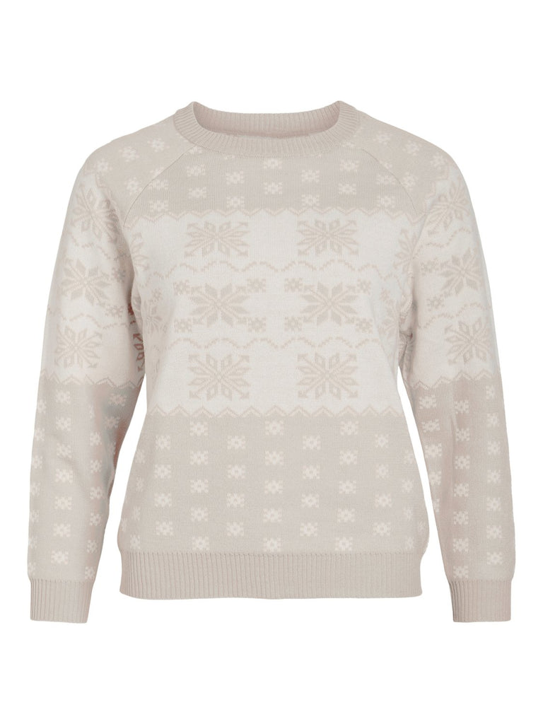VIJOSIE Pullover - Birch - VERO MODA & VILA Bergvik