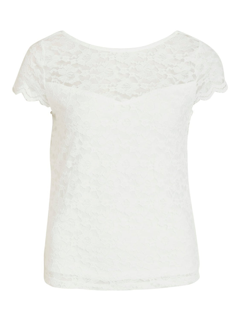 VIKALILA T-shirts & Tops - cloud dancer - VERO MODA & VILA Bergvik