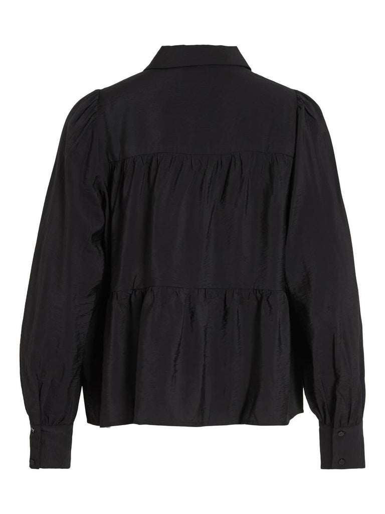 VIKATRIA Shirts - Black - VERO MODA & VILA Bergvik