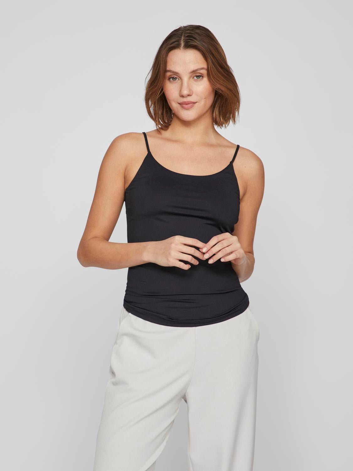 VIKENZA Singlet - Black - VERO MODA & VILA Bergvik