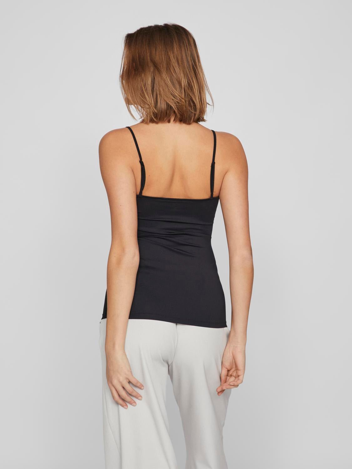 VIKENZA Singlet - Black - VERO MODA & VILA Bergvik