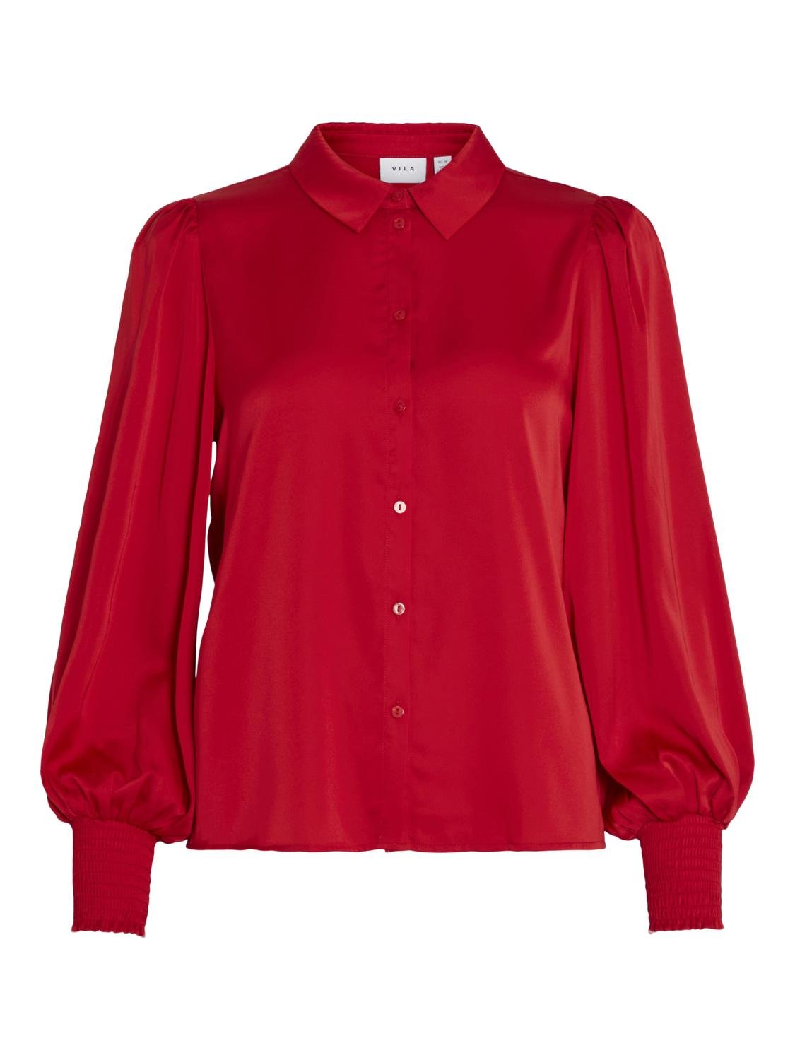 VIKENZIE Shirts - Barbados Cherry - VERO MODA & VILA Bergvik