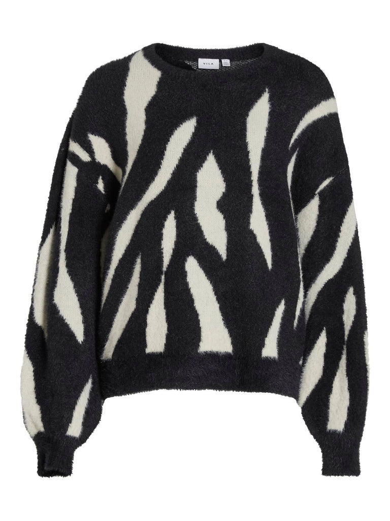 VILAJULI Pullover - Black - VERO MODA & VILA Bergvik