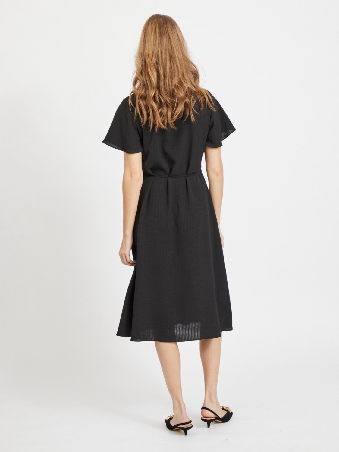 VILOVIE Dress - black - VERO MODA & VILA Bergvik