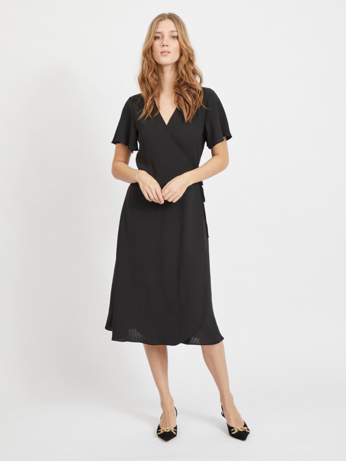 VILOVIE Dress - black - VERO MODA & VILA Bergvik