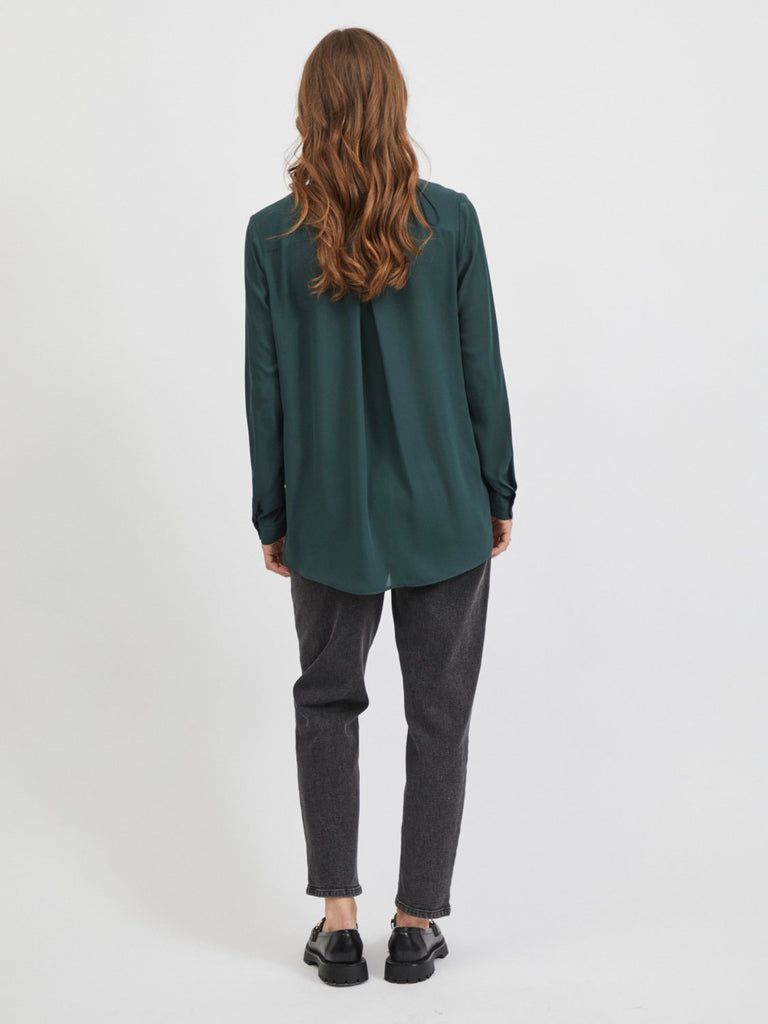 VILUCY Shirts - Darkest Spruce - VERO MODA & VILA Bergvik