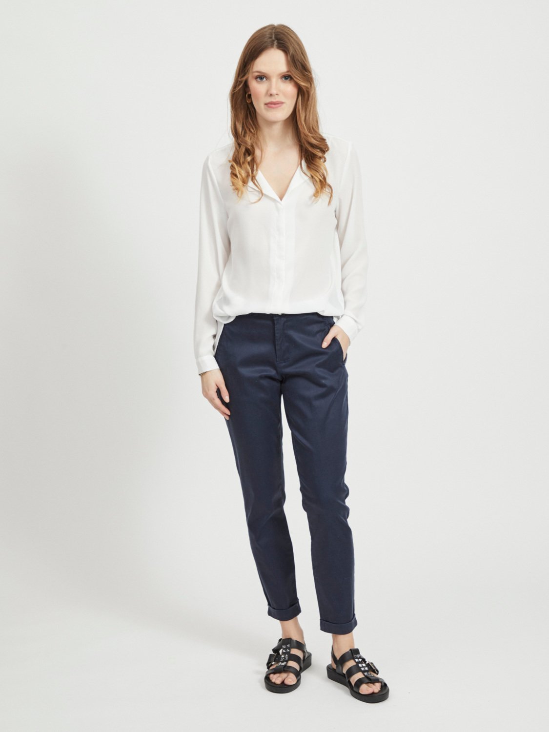 VILUCY Shirts - snow white - VERO MODA & VILA Bergvik