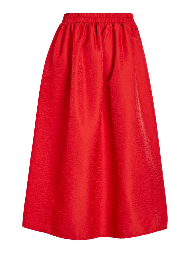 VIMABELLE Skirt - Poppy Red - VERO MODA & VILA Bergvik