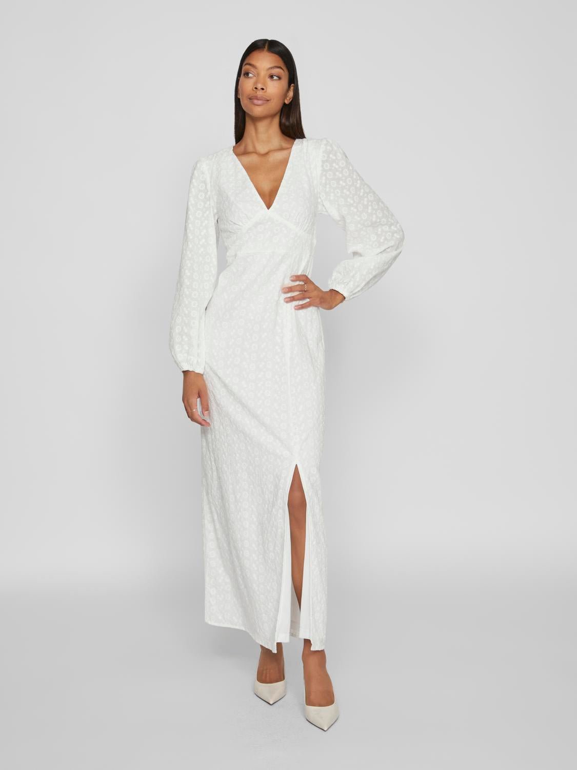 VIMALINA Dress - Cloud Dancer - VERO MODA & VILA Bergvik