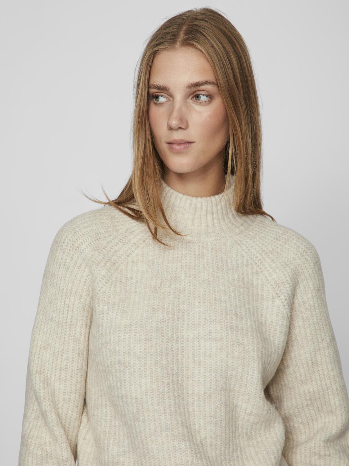 VIMELIA Pullover - Super Light Natural Melan - VERO MODA & VILA Bergvik