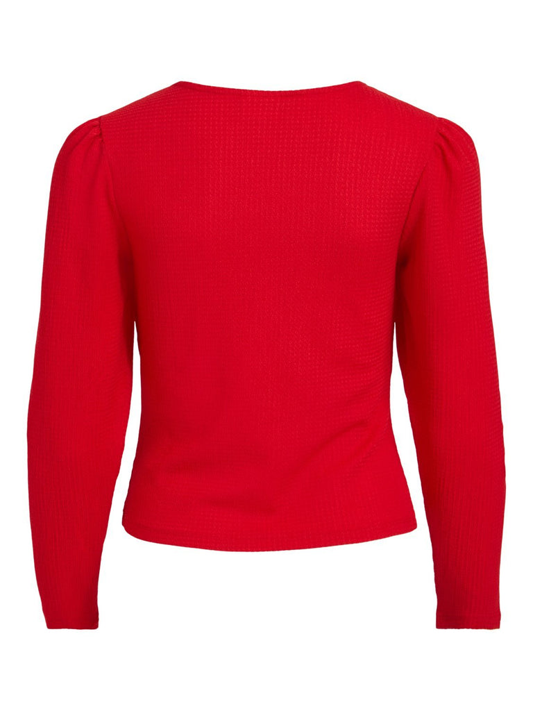 VINEYA T-shirts & Tops - Barbados Cherry - VERO MODA & VILA Bergvik