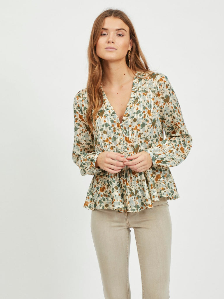 VIPAUS T-shirts & Tops - ivy green - VERO MODA & VILA Bergvik