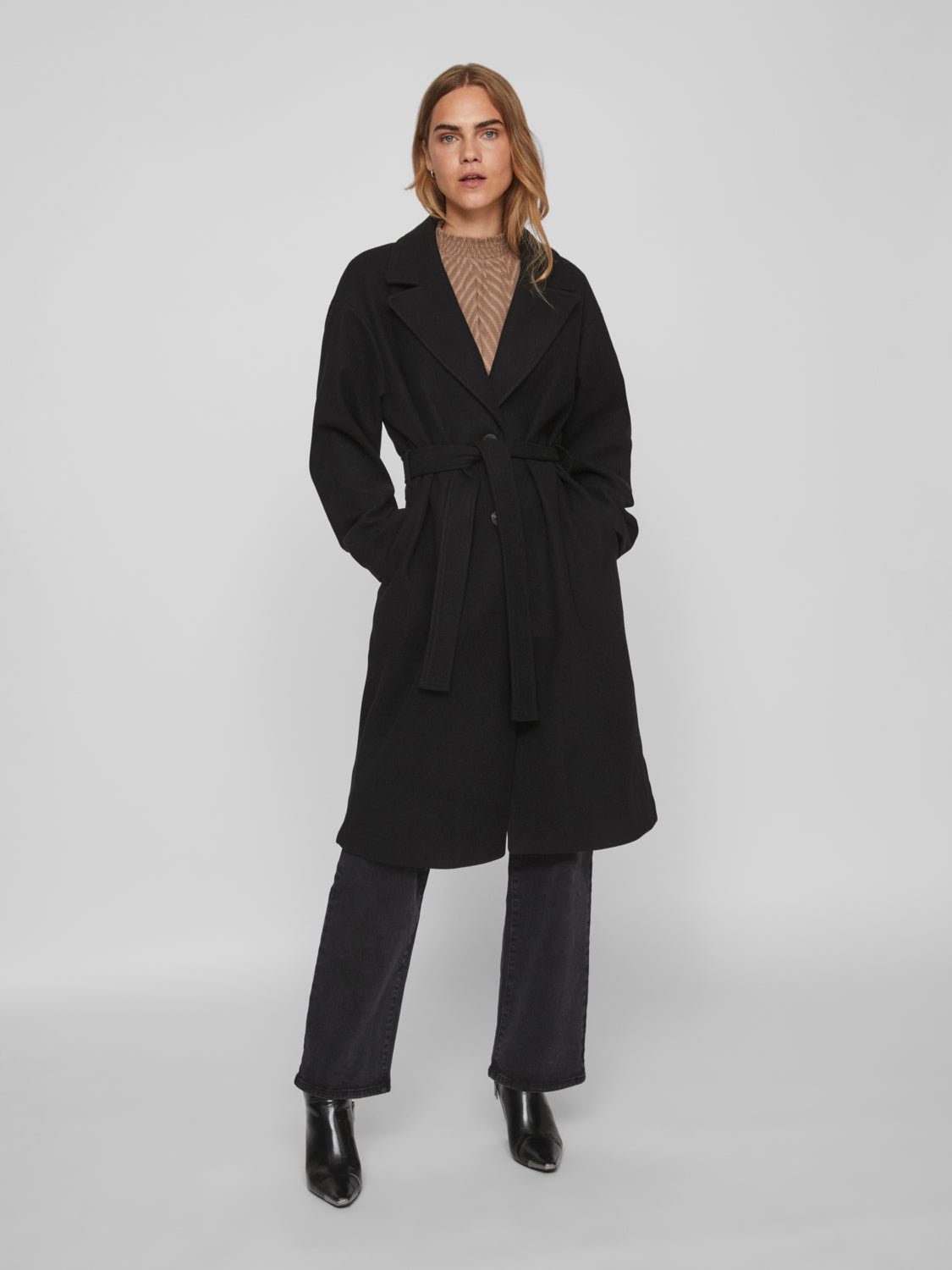 VIPOKO Coat - Black - VERO MODA & VILA Bergvik