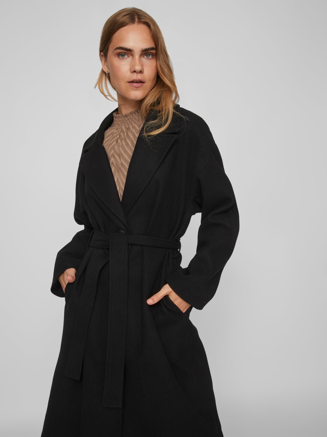 VIPOKO Coat - Black - VERO MODA & VILA Bergvik