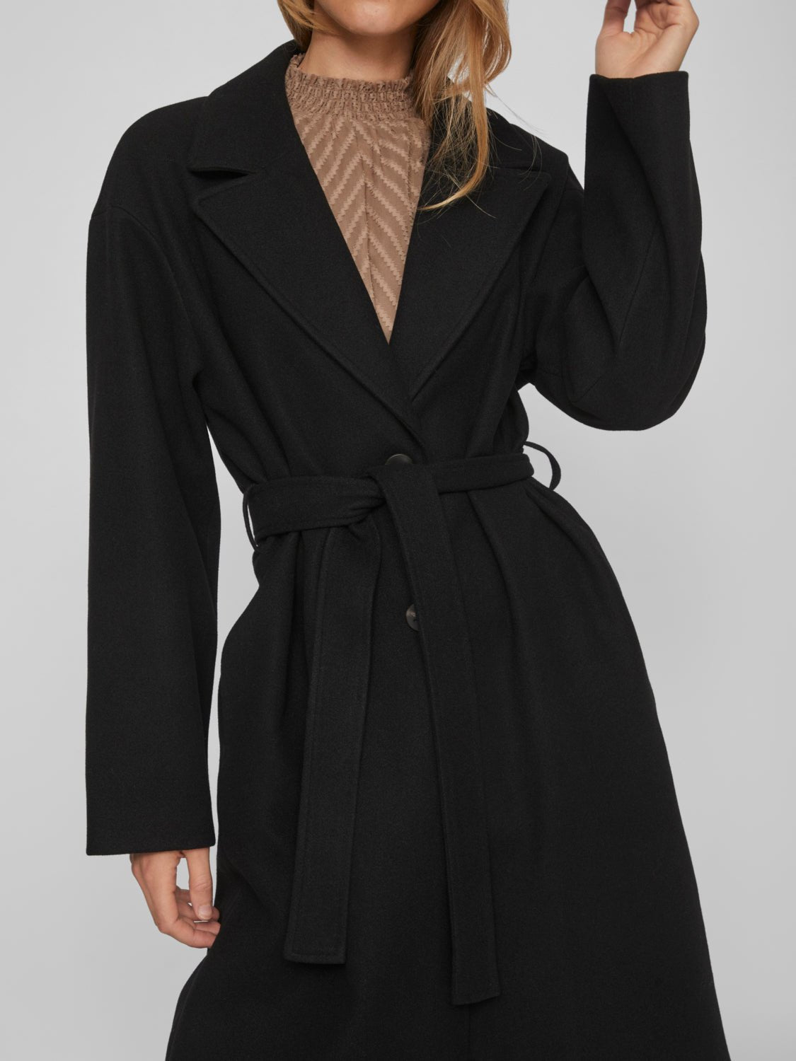 VIPOKO Coat - Black - VERO MODA & VILA Bergvik