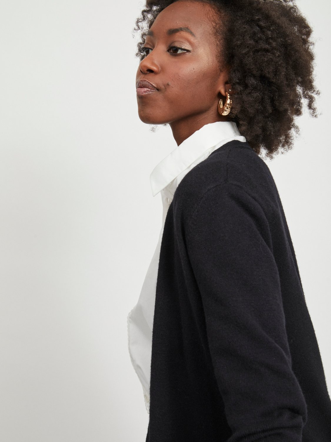 VIRIL Cardigan - black - VERO MODA & VILA Bergvik
