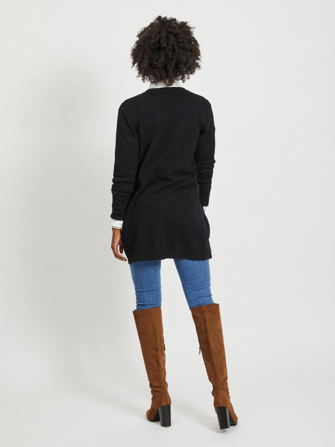 VIRIL Cardigan - black - VERO MODA & VILA Bergvik