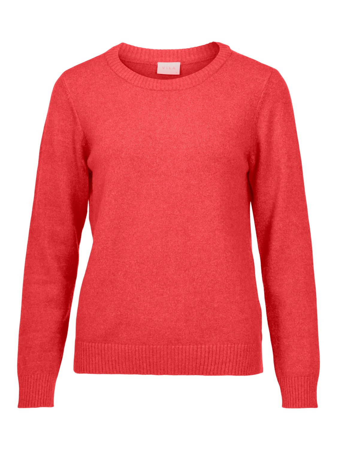 VIRIL Pullover - Barbados Cherry - VERO MODA & VILA Bergvik