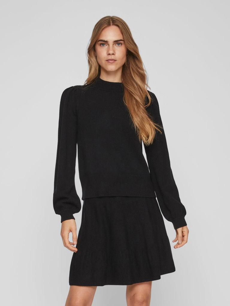 VIRIL Pullover - Black - VERO MODA & VILA Bergvik