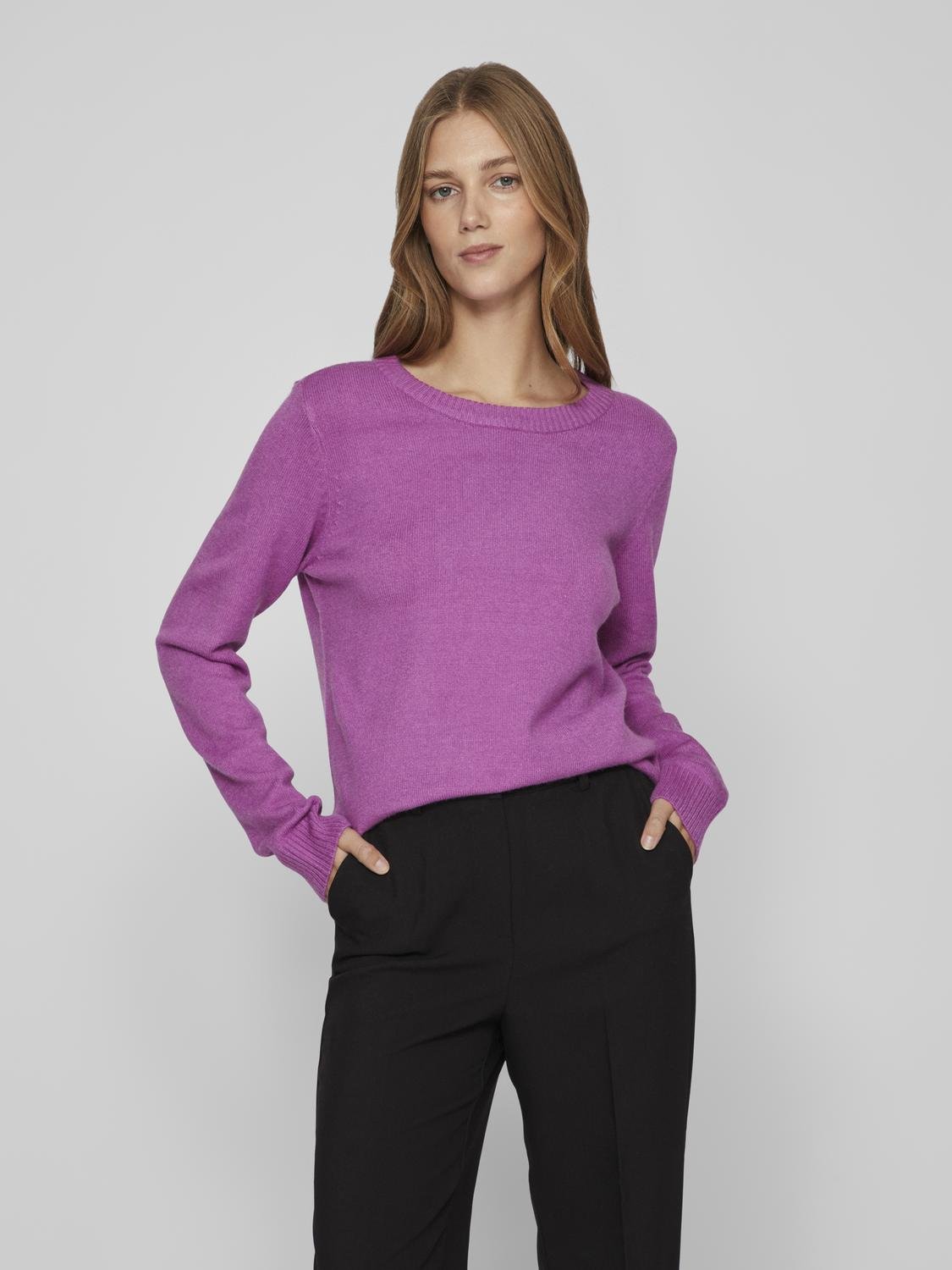 VIRIL Pullover - Cattleya Orchid - VERO MODA & VILA Bergvik