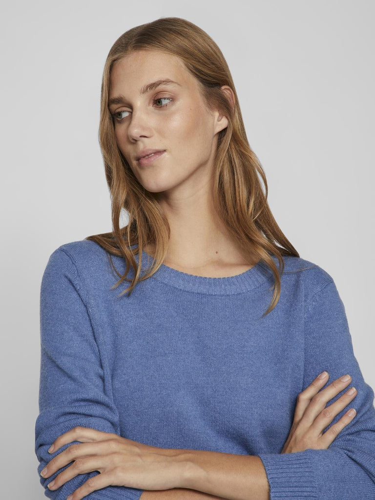 VIRIL Pullover - Coronet Blue - VERO MODA & VILA Bergvik