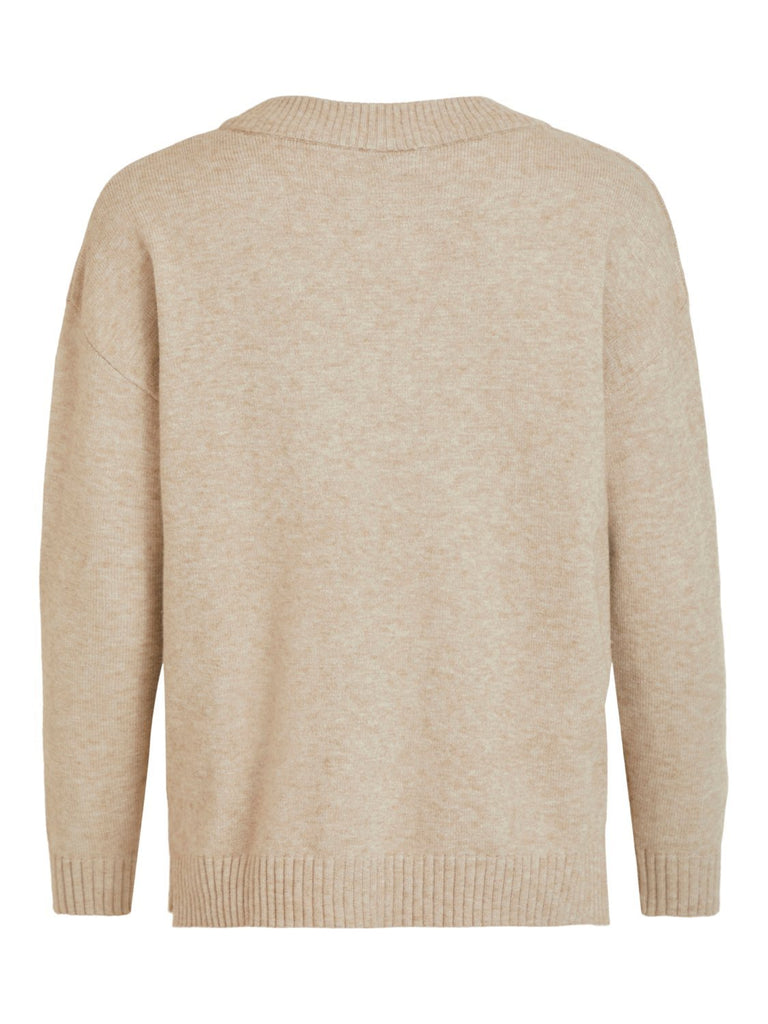 VIRIL Pullover - natural melange - VERO MODA & VILA Bergvik