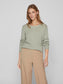 VIRIL Pullover - Oil Green - VERO MODA & VILA Bergvik