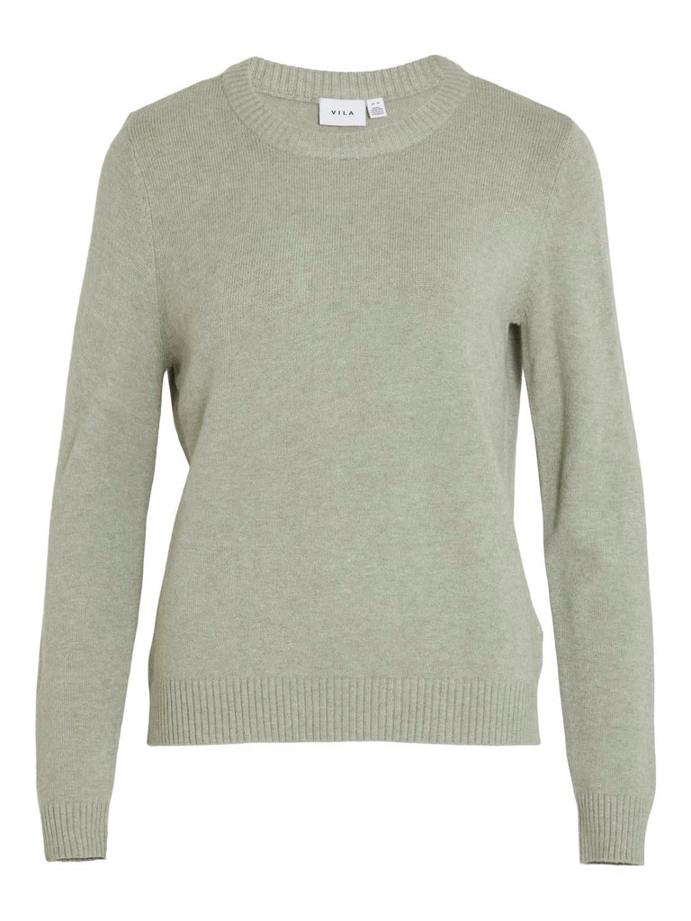 VIRIL Pullover - Oil Green - VERO MODA & VILA Bergvik