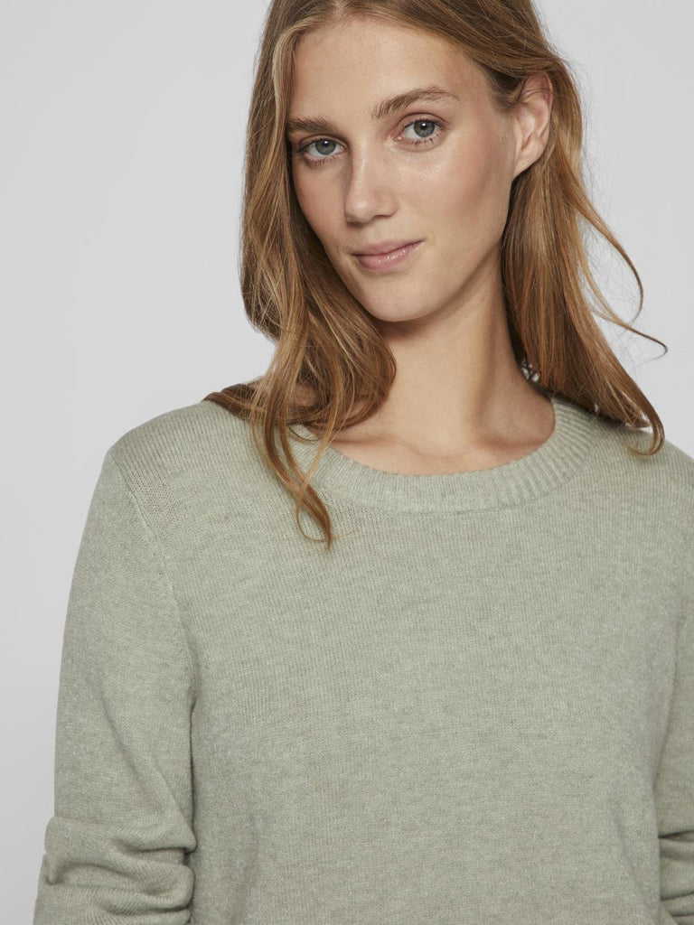 VIRIL Pullover - Oil Green - VERO MODA & VILA Bergvik