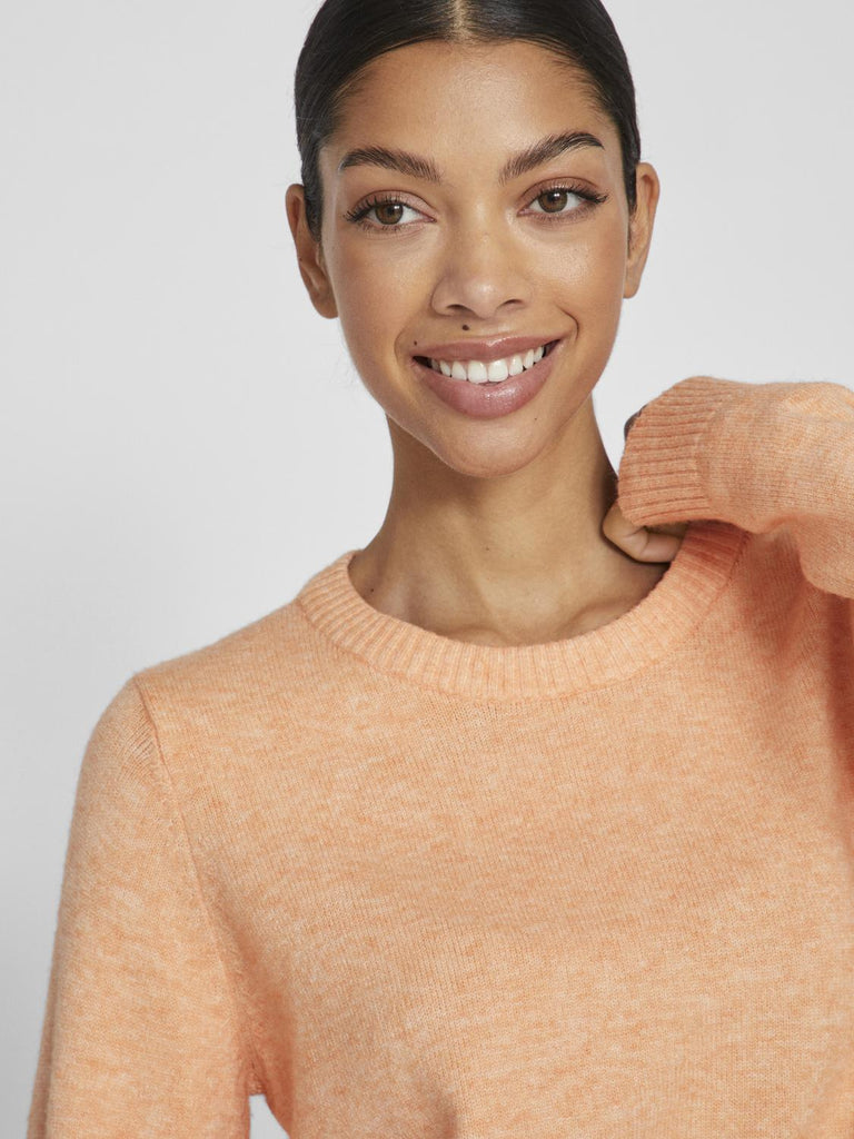 VIRIL Pullover - Shell Coral - VERO MODA & VILA Bergvik