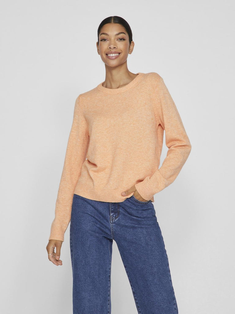 VIRIL Pullover - Shell Coral - VERO MODA & VILA Bergvik