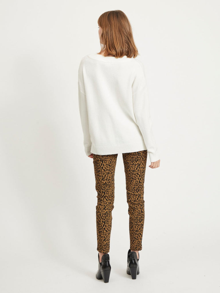 VIRIL Pullover - white alyssum - VERO MODA & VILA Bergvik