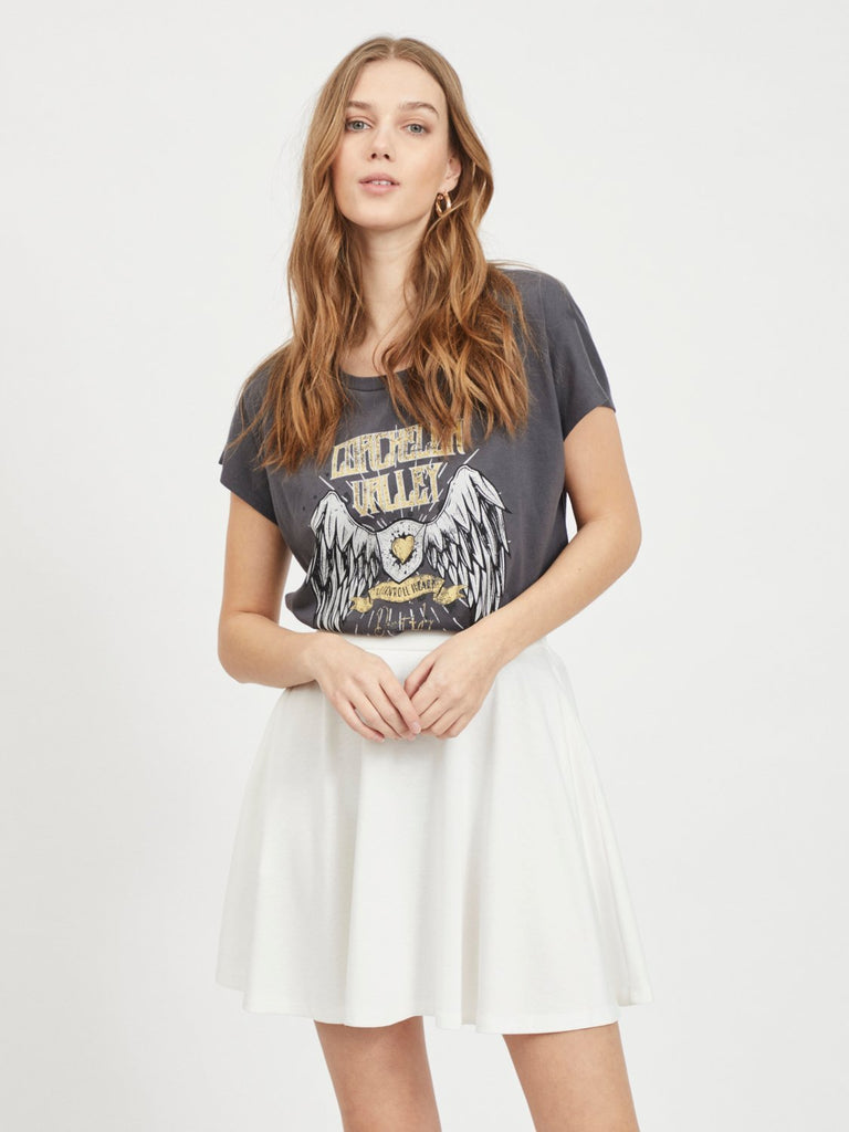 VIROCKSY T-shirt - asphalt - VERO MODA & VILA Bergvik