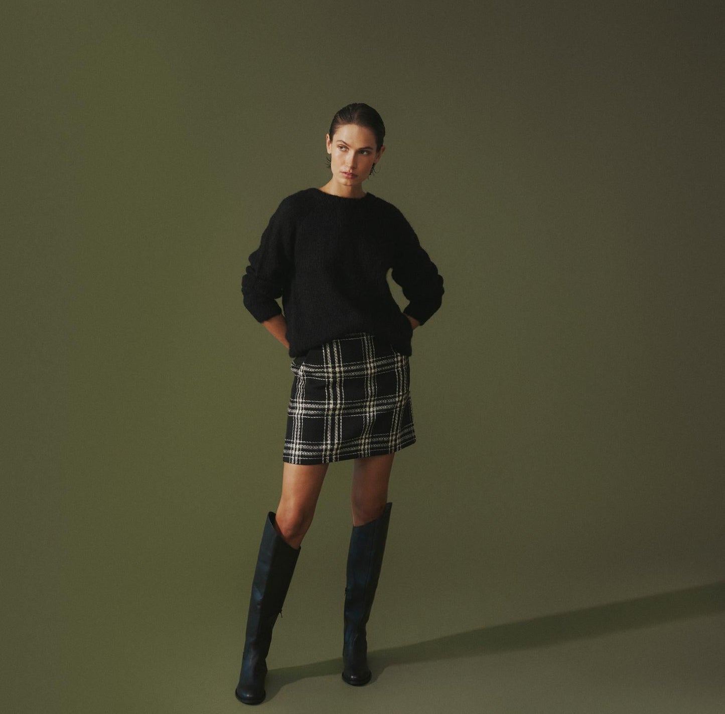 VIRUTHIA Skirt - Black - VERO MODA & VILA Bergvik