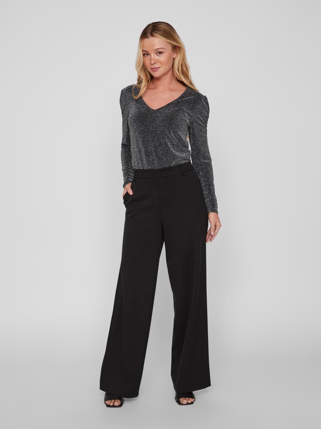 VISHINY T-Shirts & Tops - Black - VERO MODA & VILA Bergvik