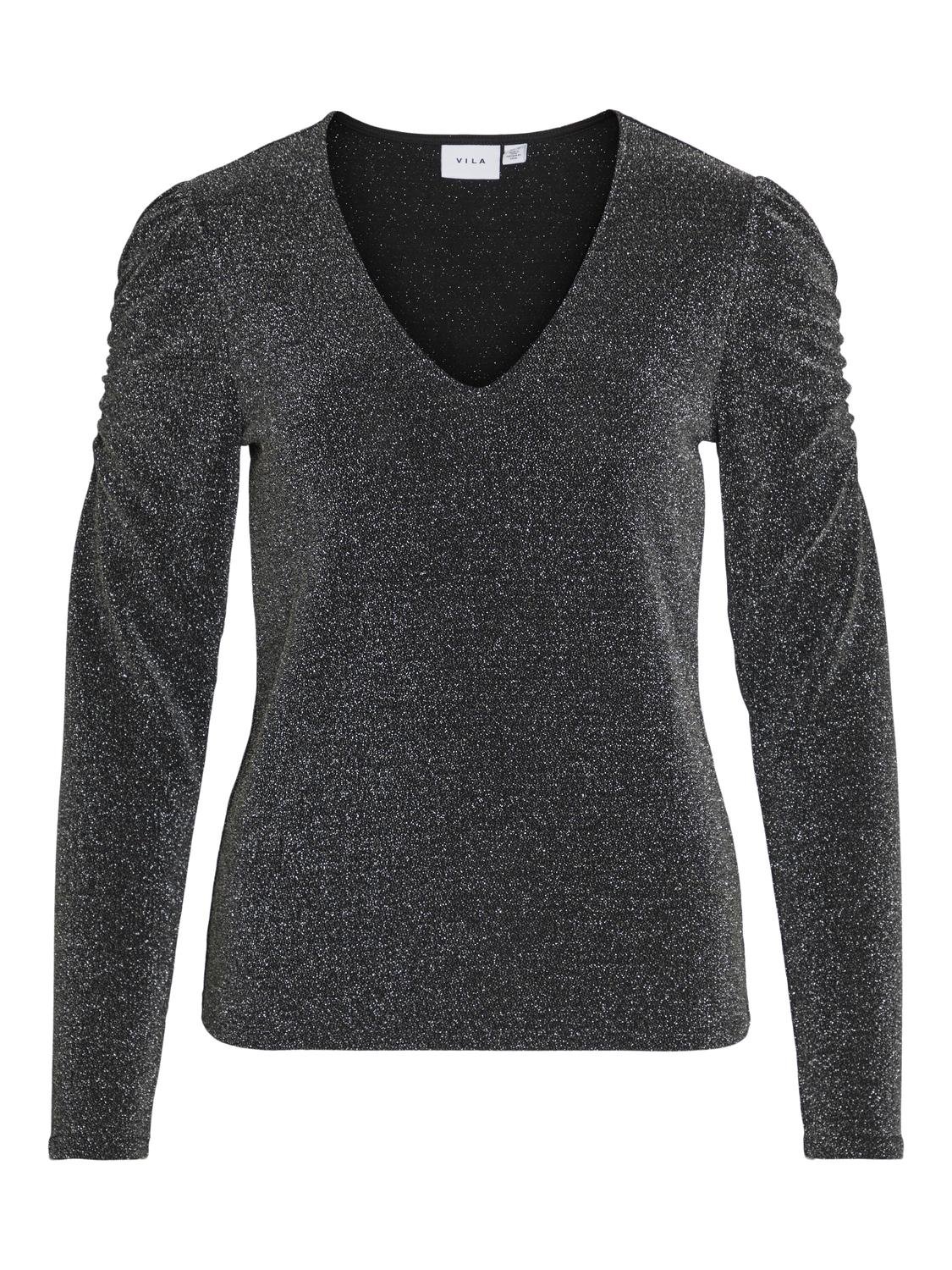 VISHINY T-Shirts & Tops - Black - VERO MODA & VILA Bergvik