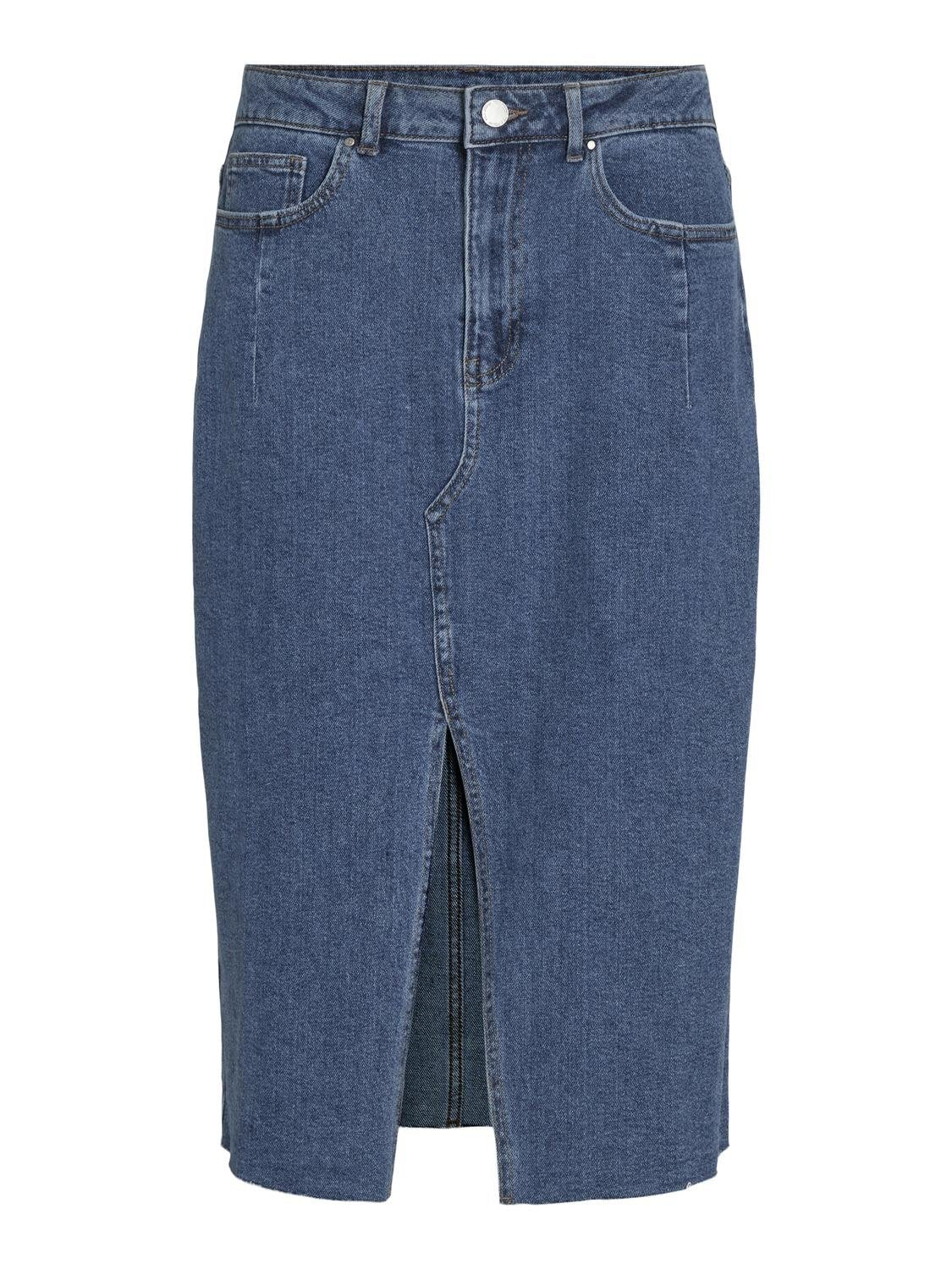 VISOL Skirt - Medium Blue Denim - VERO MODA & VILA Bergvik