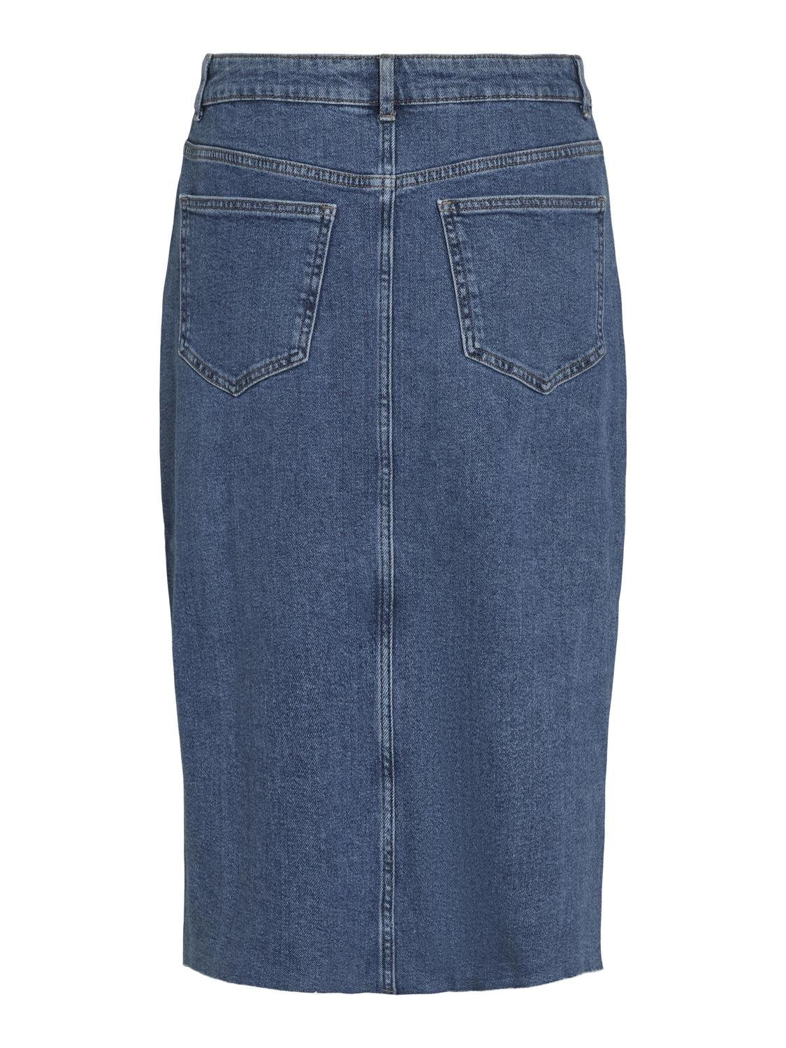 VISOL Skirt - Medium Blue Denim - VERO MODA & VILA Bergvik