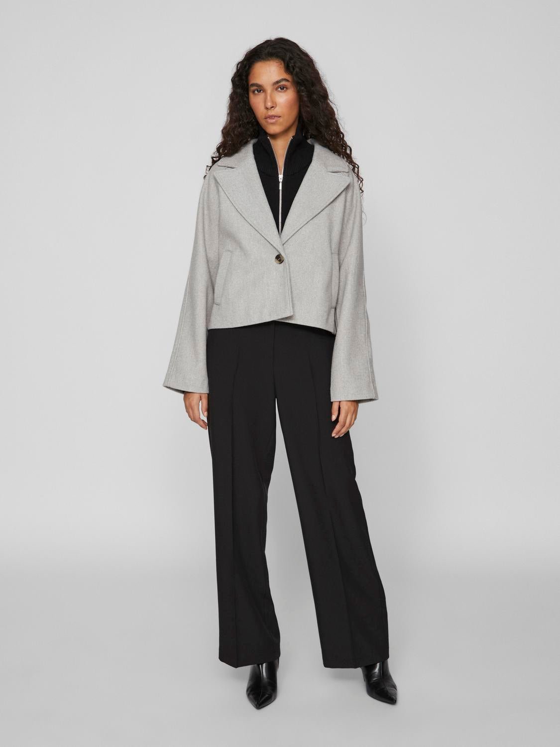 VISOLO Jacket - Light Grey Melange - VERO MODA & VILA Bergvik