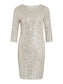 VISPARKLING Dress - Frosted Almond - VERO MODA & VILA Bergvik