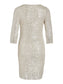VISPARKLING Dress - Frosted Almond - VERO MODA & VILA Bergvik