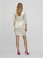 VISPARKLING Dress - Frosted Almond - VERO MODA & VILA Bergvik