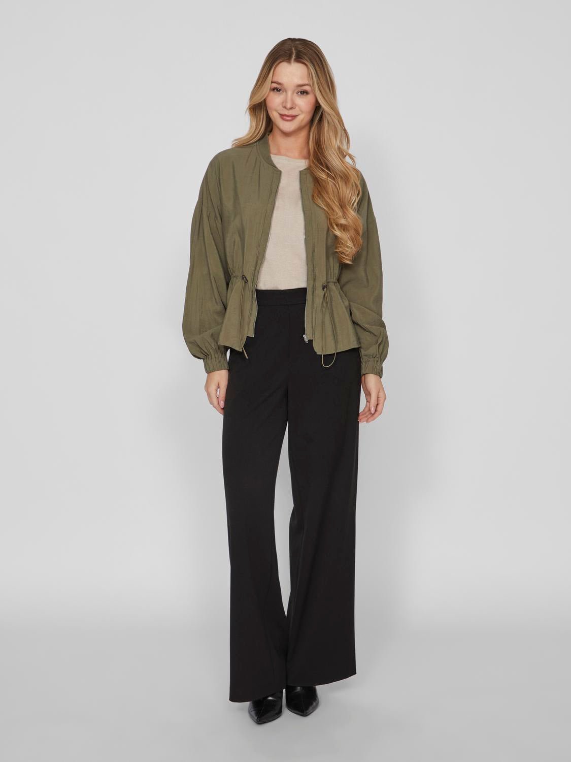 VISUVA Shirts - Dusty Olive - VERO MODA & VILA Bergvik