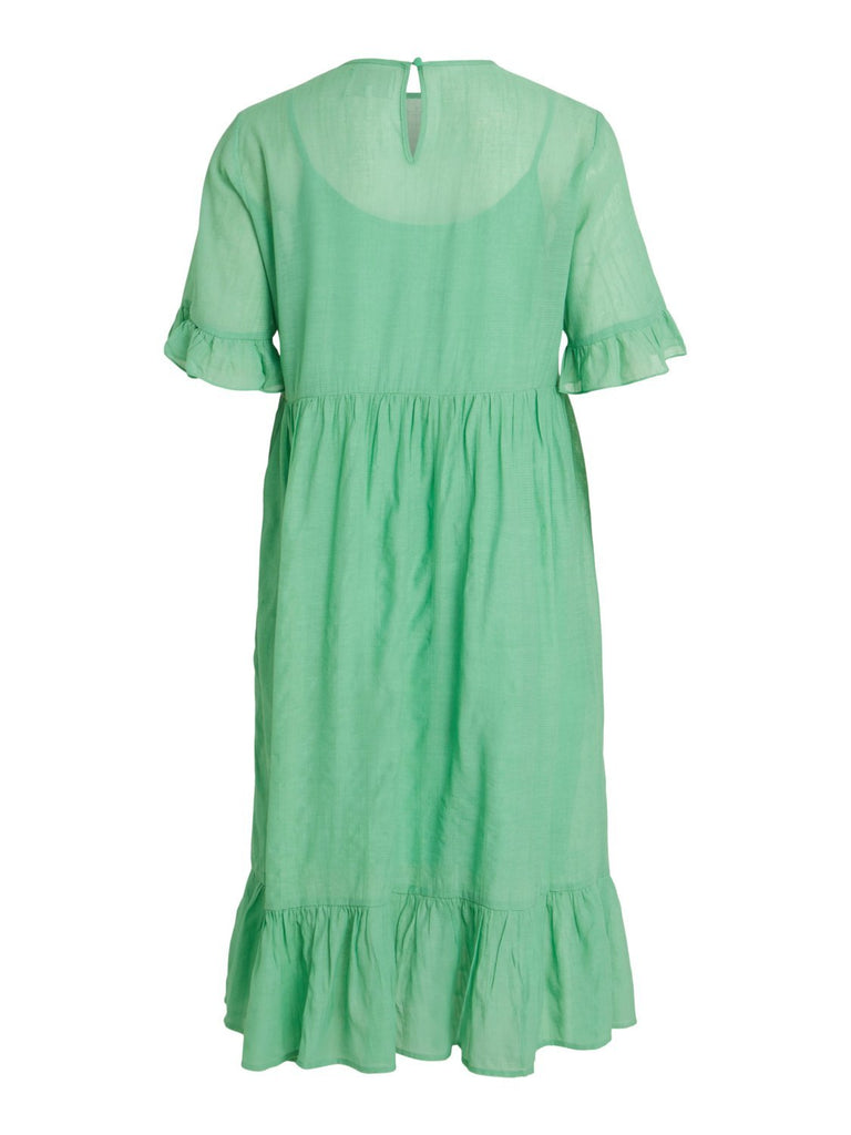 VITRINE Dress - Green Ash - VERO MODA & VILA Bergvik