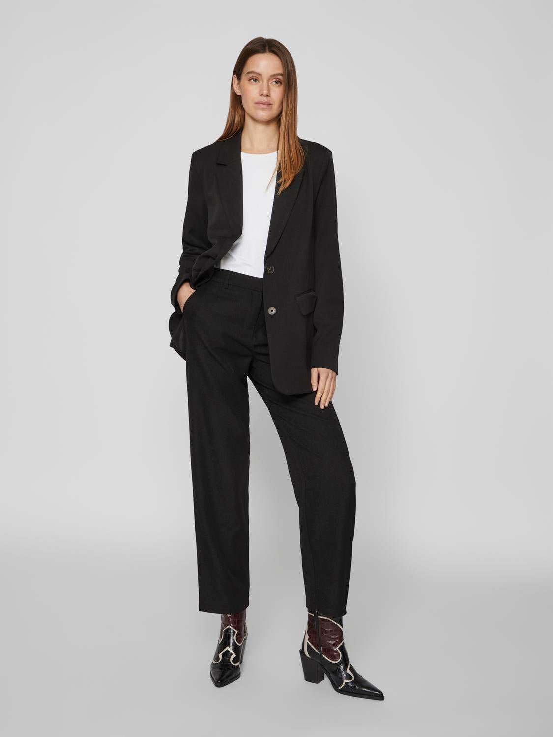 VIVARONE Blazer - Black - VERO MODA & VILA Bergvik