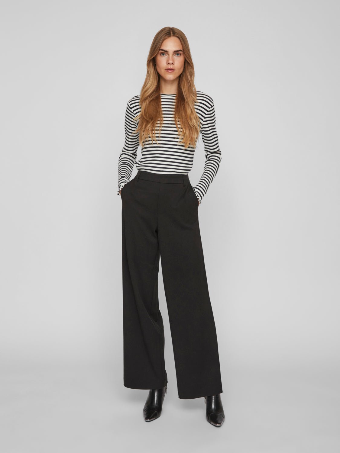 VIVARONE Pants - Black - VERO MODA & VILA Bergvik