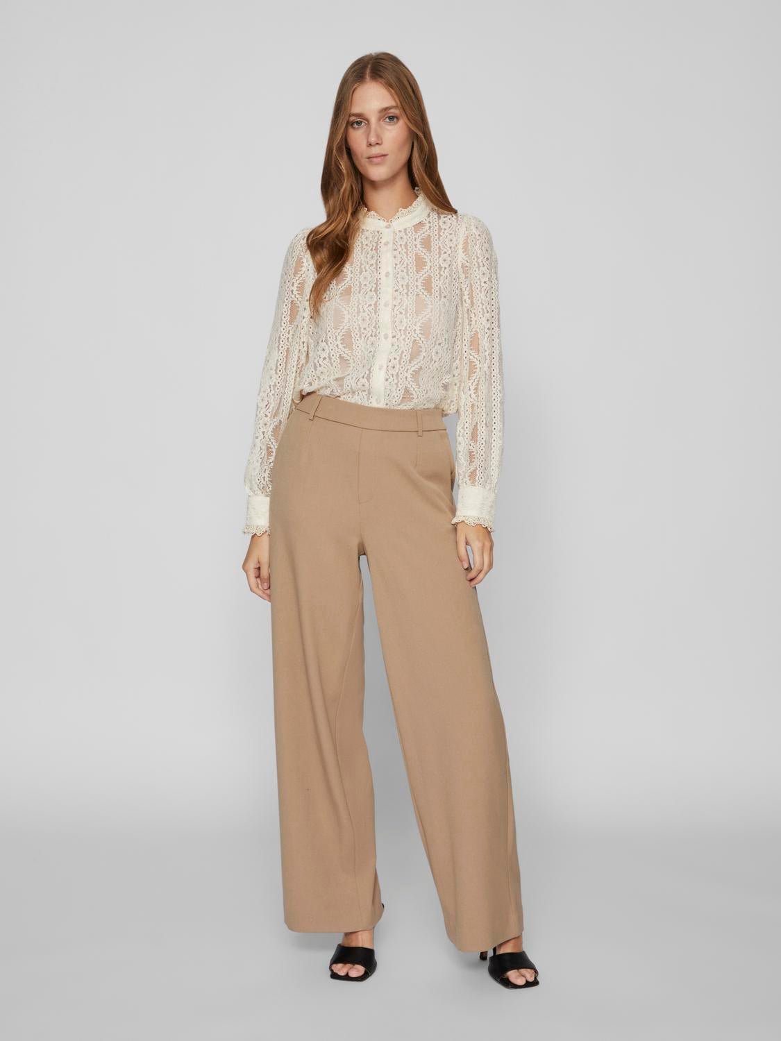 VIVARONE Pants - Cornstalk - VERO MODA & VILA Bergvik