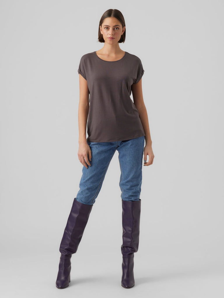 VMAVA T-Shirt - Asphalt - VERO MODA & VILA Bergvik