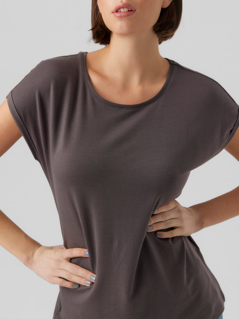 VMAVA T-Shirt - Asphalt - VERO MODA & VILA Bergvik