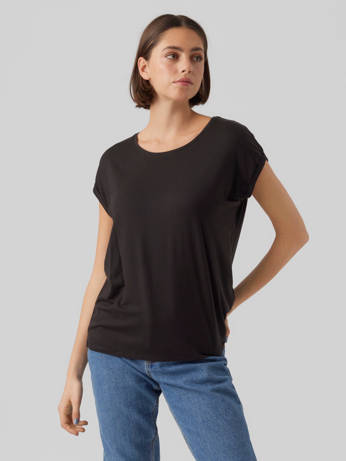 VMAVA T-Shirt - Black - VERO MODA & VILA Bergvik